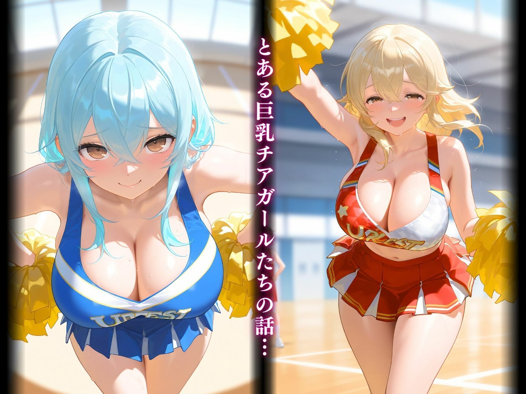 巨乳チア☆種付けカーニバル学園の華が堕ちる瞬間 画像1