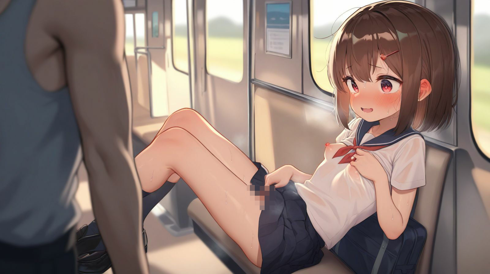 【Part6】ロリっ子J〇の通学電車♪実践性教育☆彡1