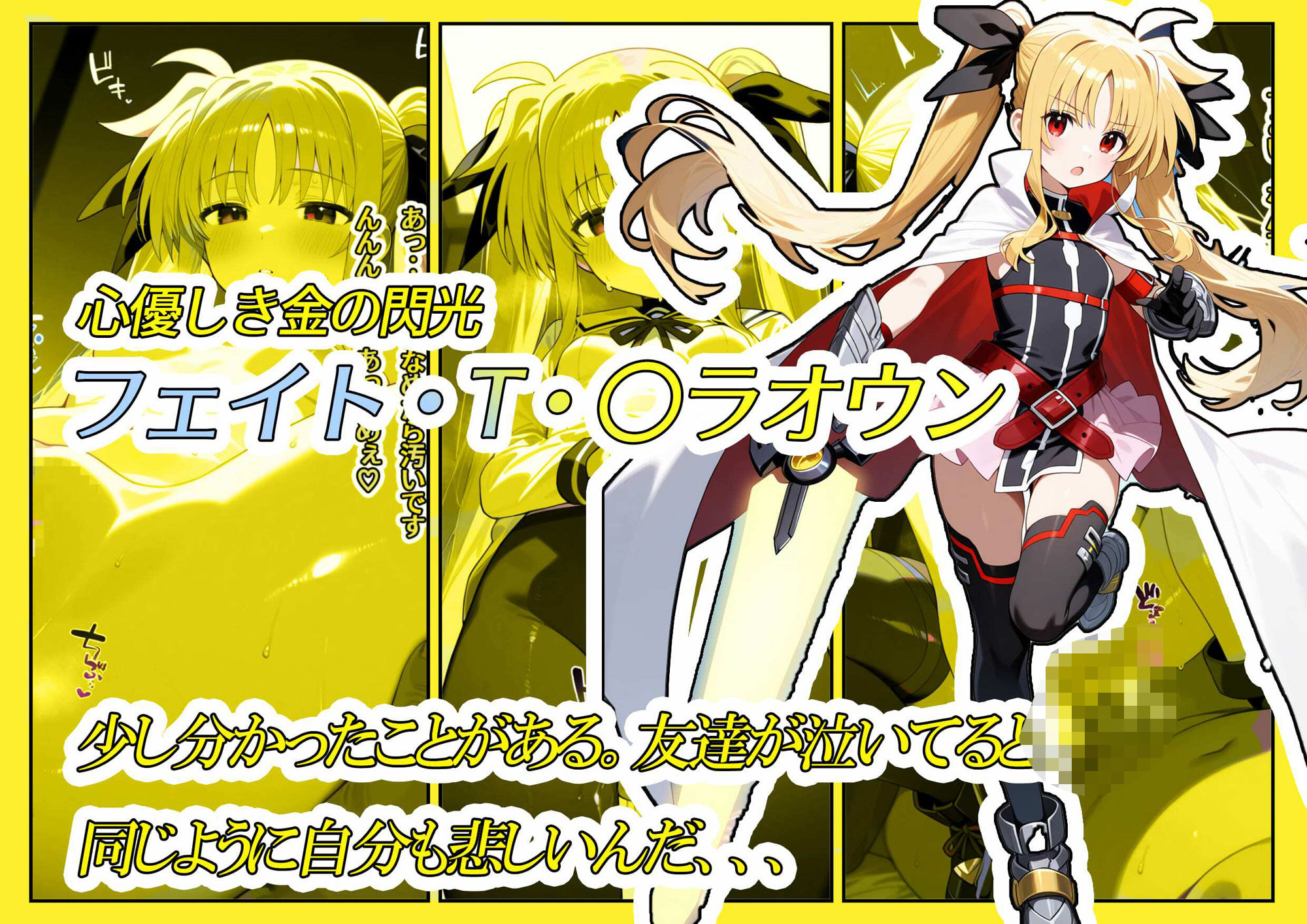 サンプル画像3:魔法処女リリカルな◯は  【アニメーション動画同梱】(スーパーキッカーナッツくん) [d_594662]