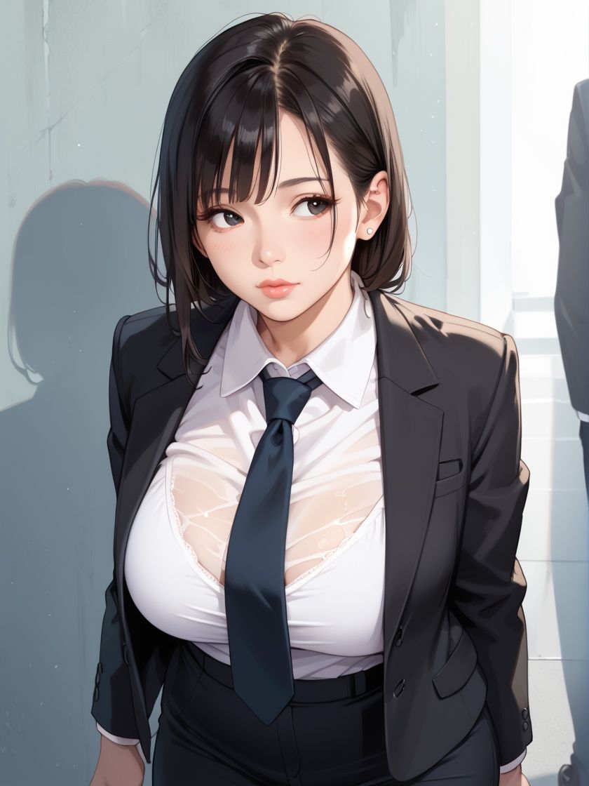 サンプル画像1:人妻秘書の裏の顔〜残業後の種付けセックス〜(秋森 千咲) [d_594702]