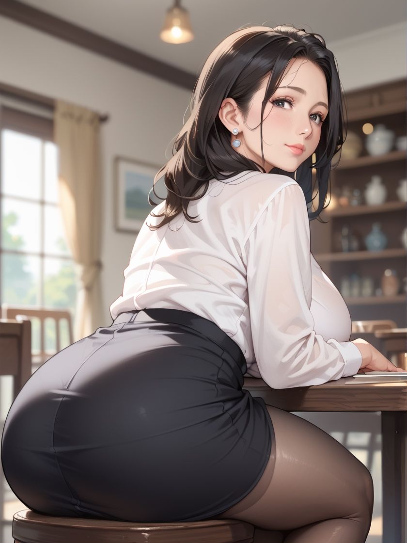 サンプル画像2:人妻秘書の裏の顔〜残業後の種付けセックス〜(秋森 千咲) [d_594702]