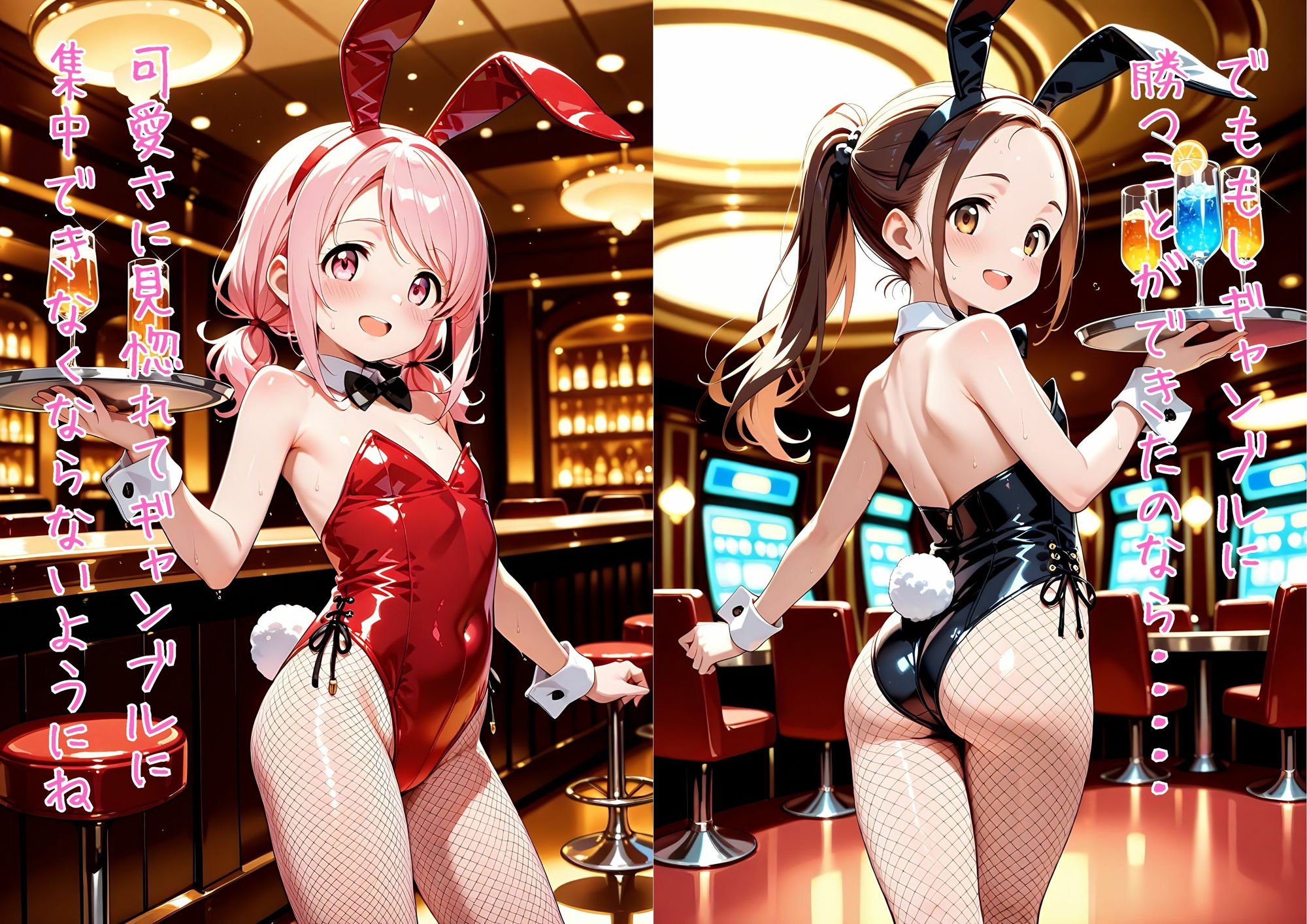 可愛いリトルバニーだらけのカジノは...エッチなサービスてんこ盛り画像no.2