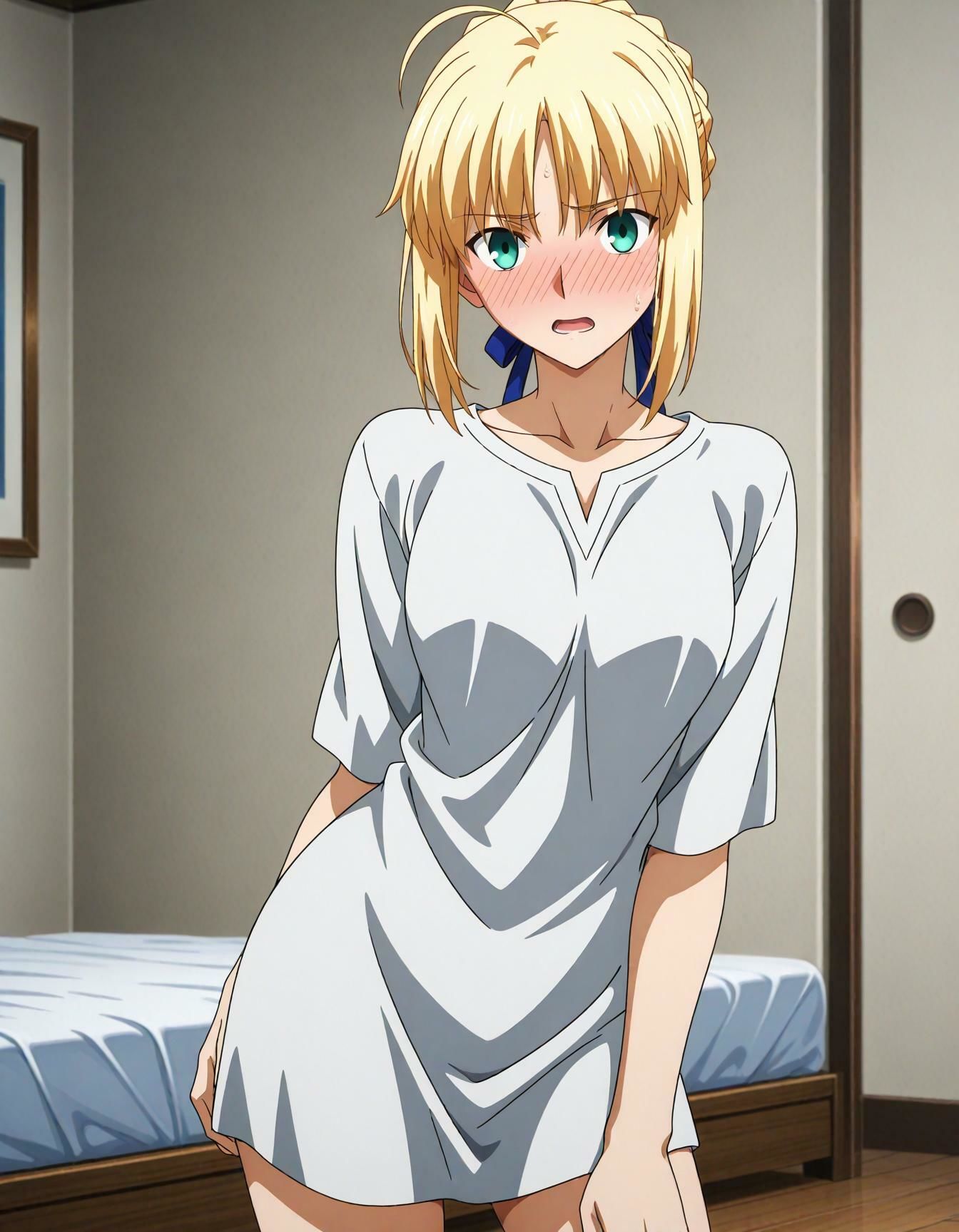 サンプル画像2:騎士王と甘い瞬間(Senpatti) [d_594742]