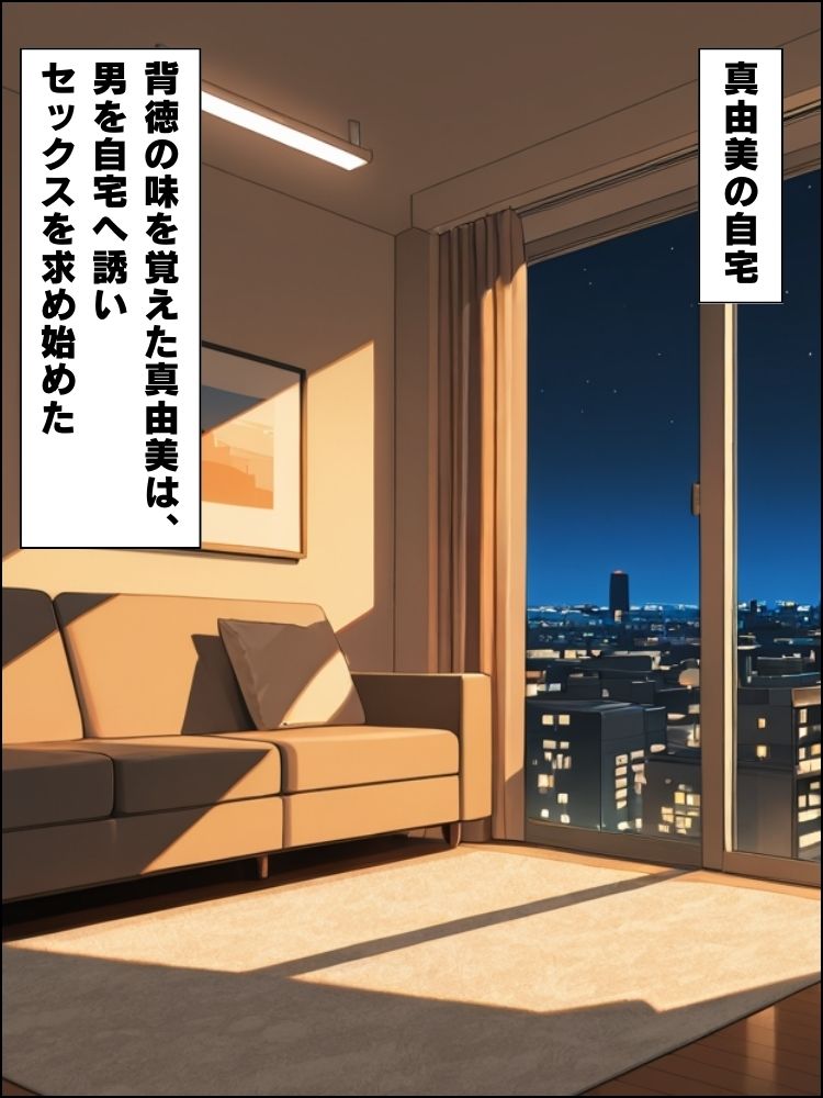 サンプル画像6:母の親友のムチムチ人妻が息子の部屋で女の顔で喘ぎまくる話【セリフ付き】(ハーレム天国) [d_594765]