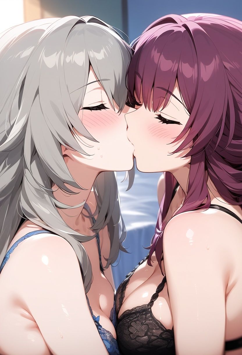 サンプル画像3:崩◯スターレ◯ル_星＆カ◯カ百合百合高解像度イラスト集(ぱーぷるびーとすたじお) [d_594815]