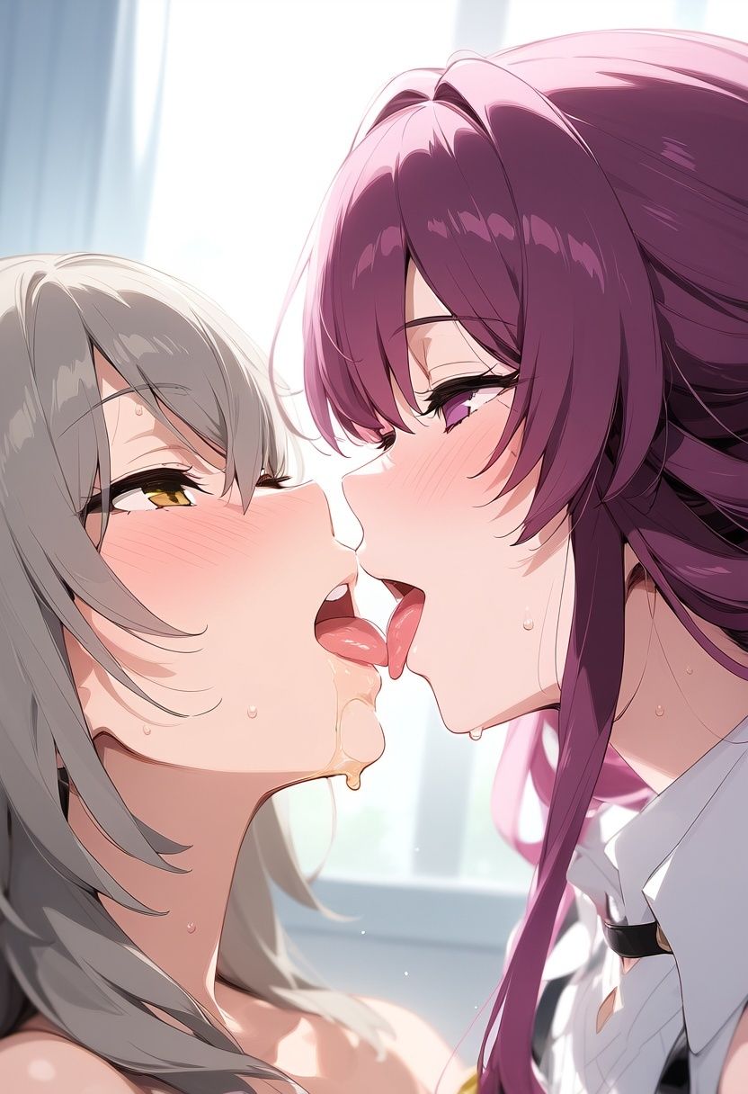 サンプル画像4:崩◯スターレ◯ル_星＆カ◯カ百合百合高解像度イラスト集(ぱーぷるびーとすたじお) [d_594815]