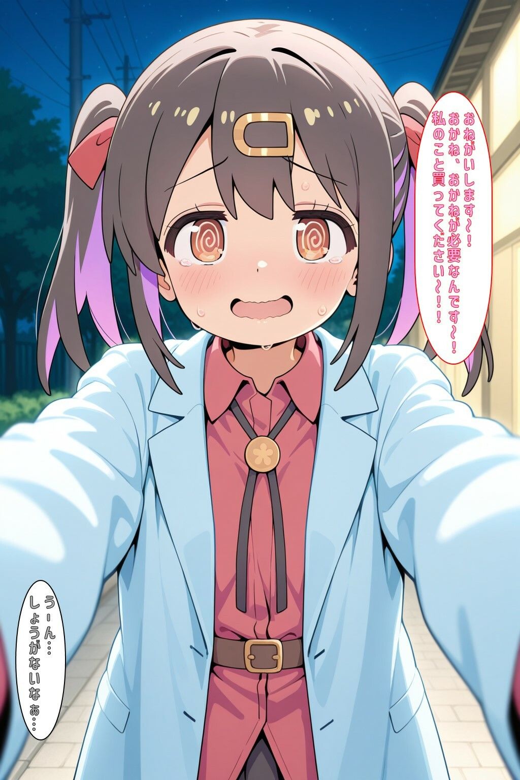 サンプル画像1:「みはりのこと買ってくれません？」(あるてみす) [d_594832]