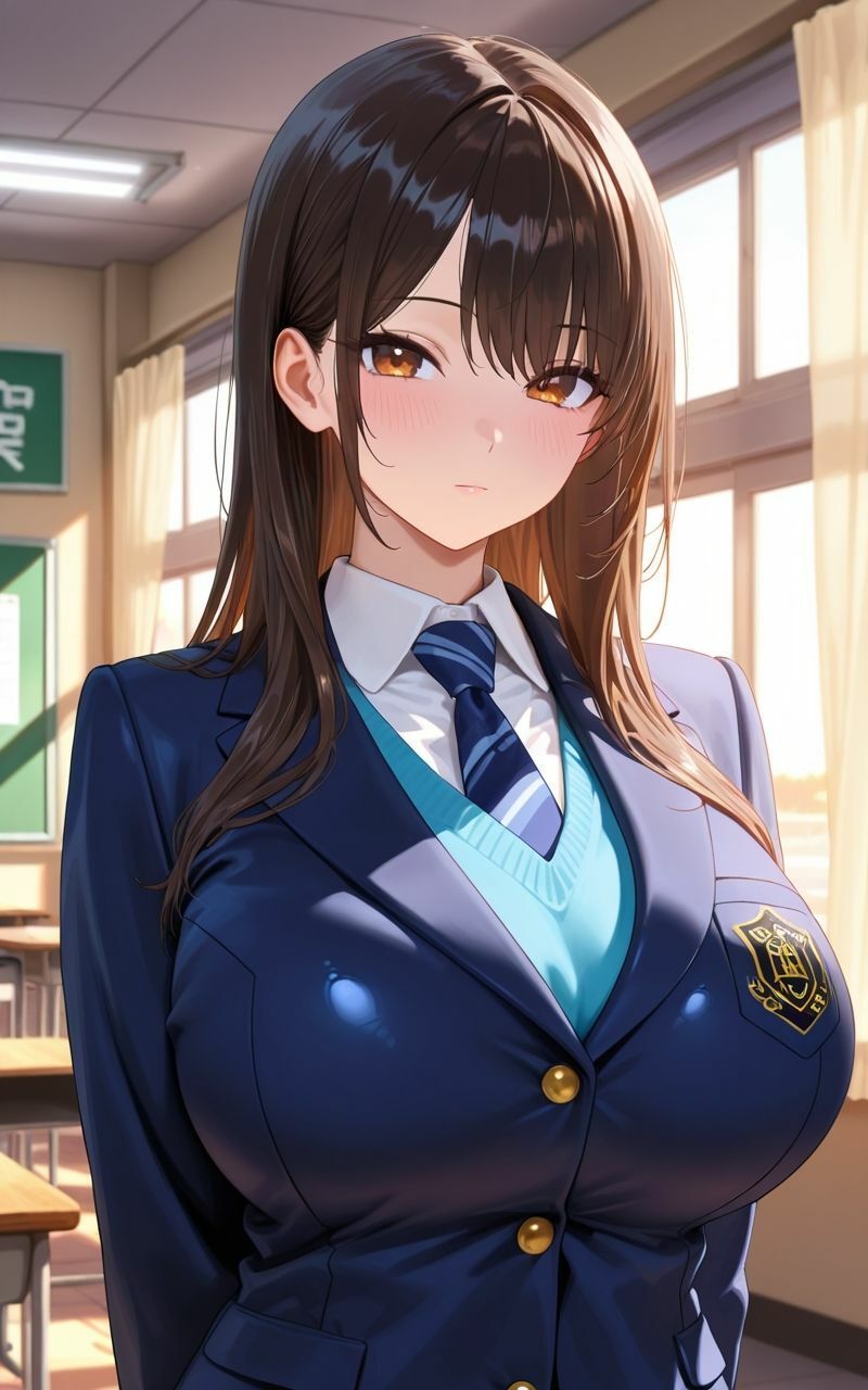 サンプル画像2:フェラ大好き女子校生が僕のを欲しがったのでご褒美に膣内射精してあげた件(はちまる) [d_594856]