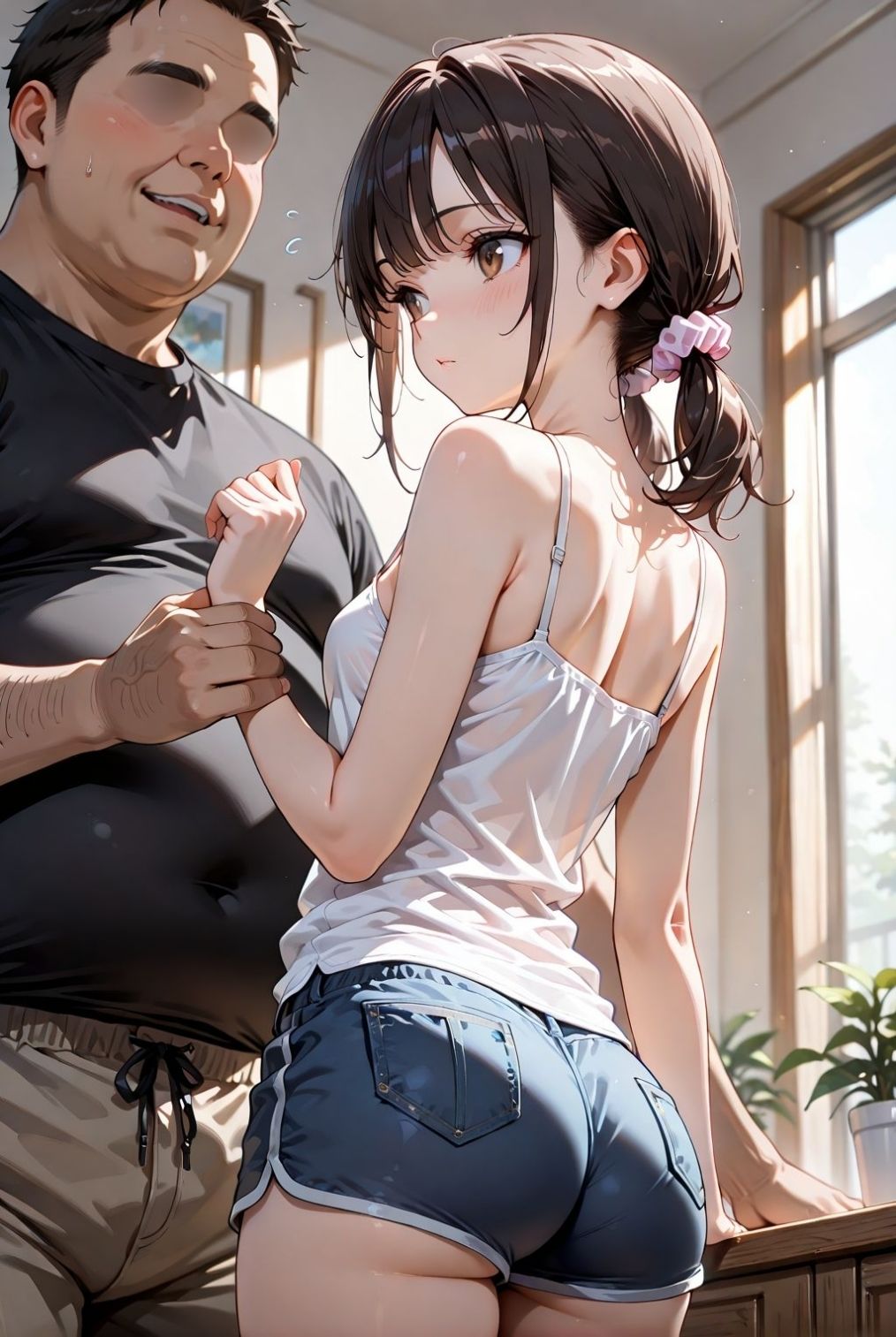 サンプル画像1:義理の妹ができたから俺専用オナホにした話(欲望の花園) [d_594872]