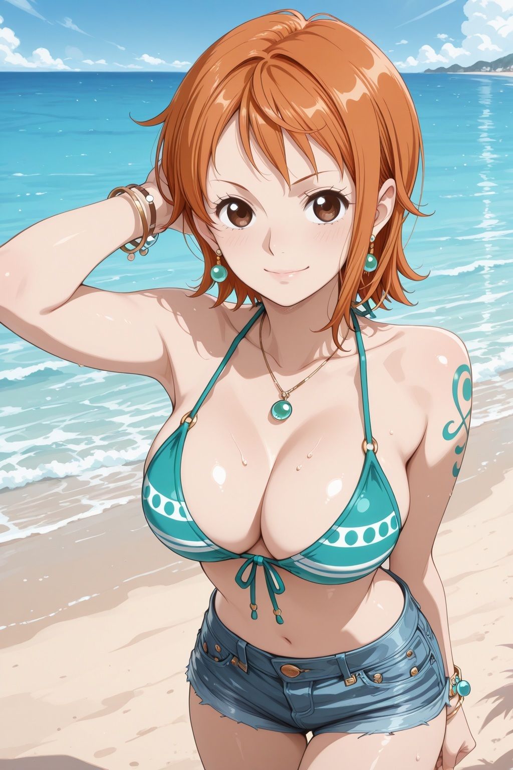 サンプル画像3:黒ひげに犯×されたナミ(ひとつなぎの秘宝館) [d_594895]