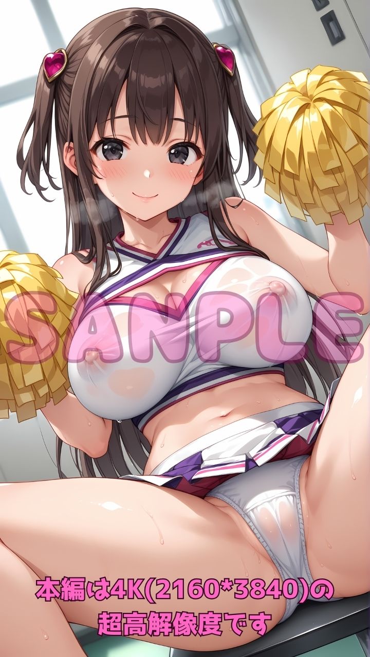 エッチなチアガールと部活終わりに汗だく応援セックス2! 画像2