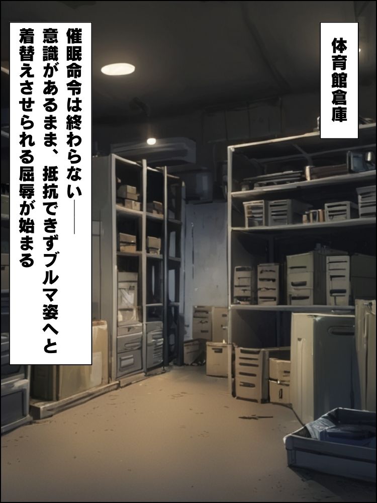 サンプル画像6:かつて見下してきたバスケ部女子を催●で支配し中出しで復讐する話【セリフ付き】(爆乳ファミリー) [d_594898]