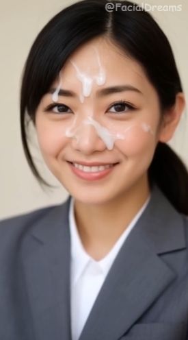 サンプル画像3:顔射後の余韻 – OL編 Vol.1(FacialDreams) [d_594899]