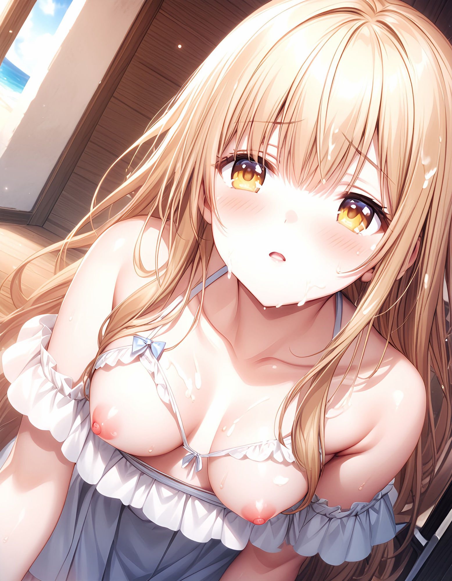 美少女羞恥 白濁デコレ・椎〇真昼(お隣の天使様) 画像7