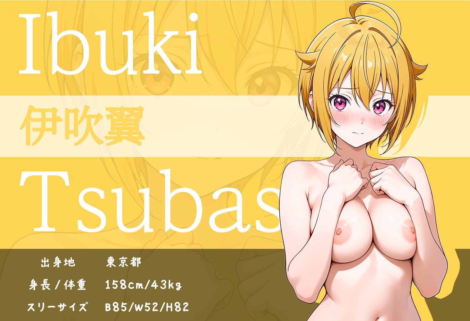 【R18】伊吹翼 イラスト集 (SDXL使用) 画像2