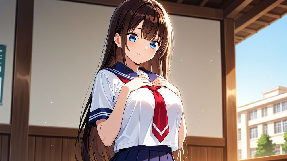 サンプル画像2:爆乳ツインスク水が新任教師と放課後の中出し生交尾【4K】【350枚】(ニート印刷所) [d_595025]