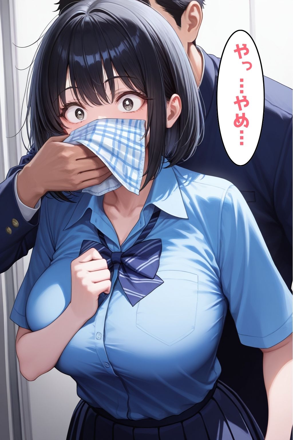 サンプル画像3:理解らせ屋vol.1〜巨乳女〇〇生を理解らせた〜(uber美女) [d_595032]