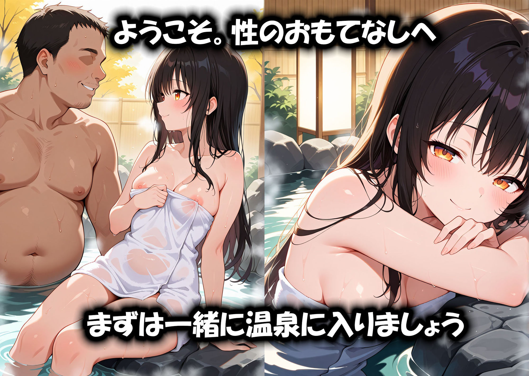 サンプル画像1:ヒロインからの性のおもてなし  温泉旅館  古手川唯編(うどん) [d_595048]