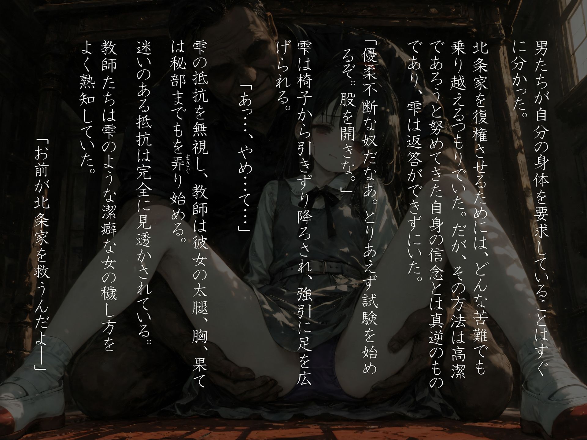 サンプル画像3:裏入学-贄ノ少女-3(Touchひろし) [d_595054]