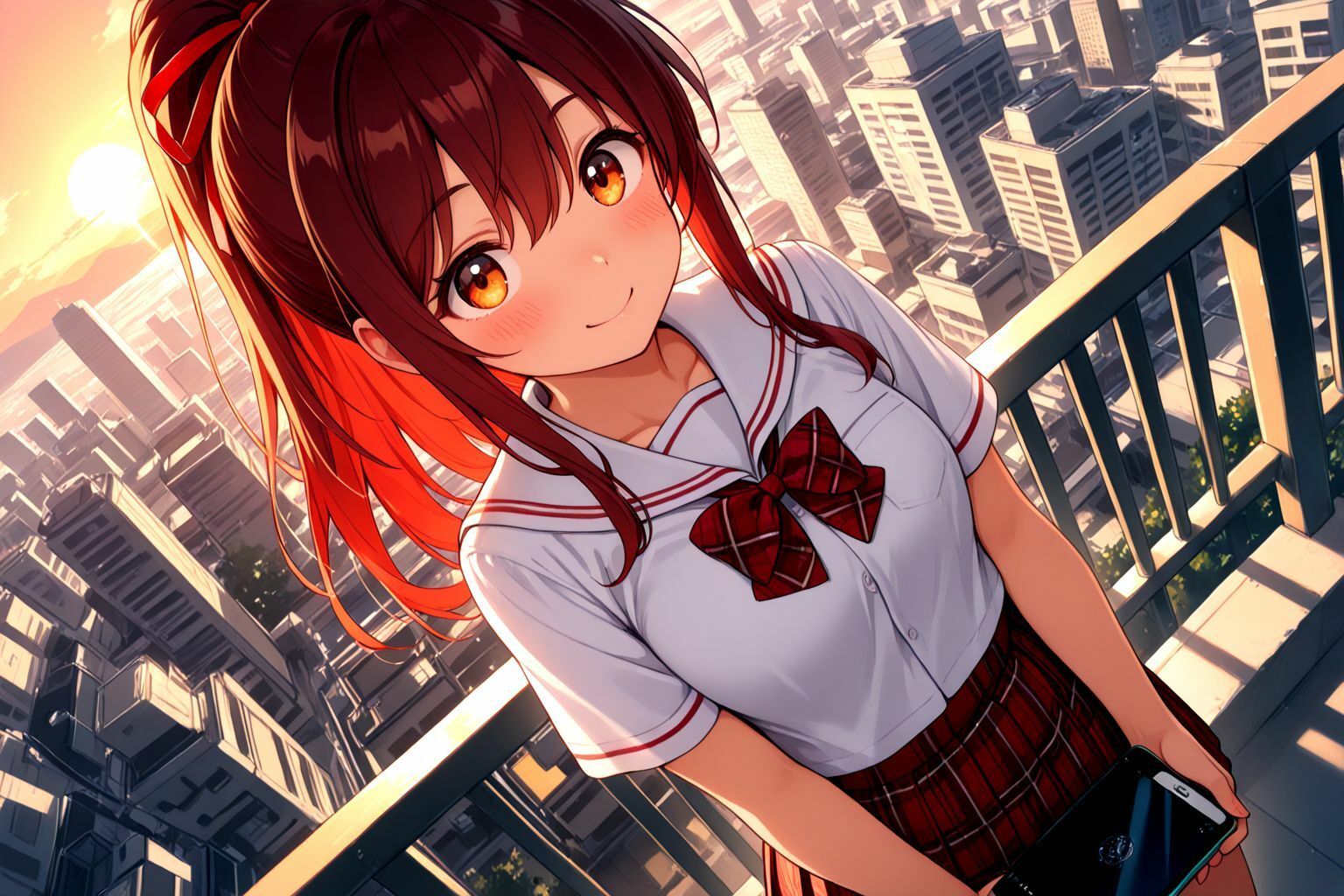 サンプル画像2:ポニーテール学生美少女のえっちなパパ活記録(しこしこ) [d_595166]