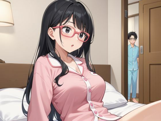 サンプル画像1:引き籠りの妹が自分の部屋でま〇こを触っていたので兄のちんぽを貸してあげた(しろいか) [d_595187]