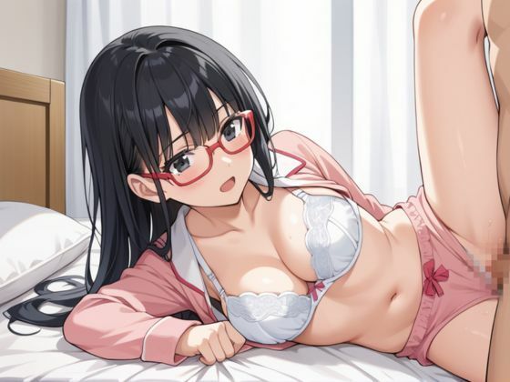 サンプル画像4:引き籠りの妹が自分の部屋でま〇こを触っていたので兄のちんぽを貸してあげた(しろいか) [d_595187]