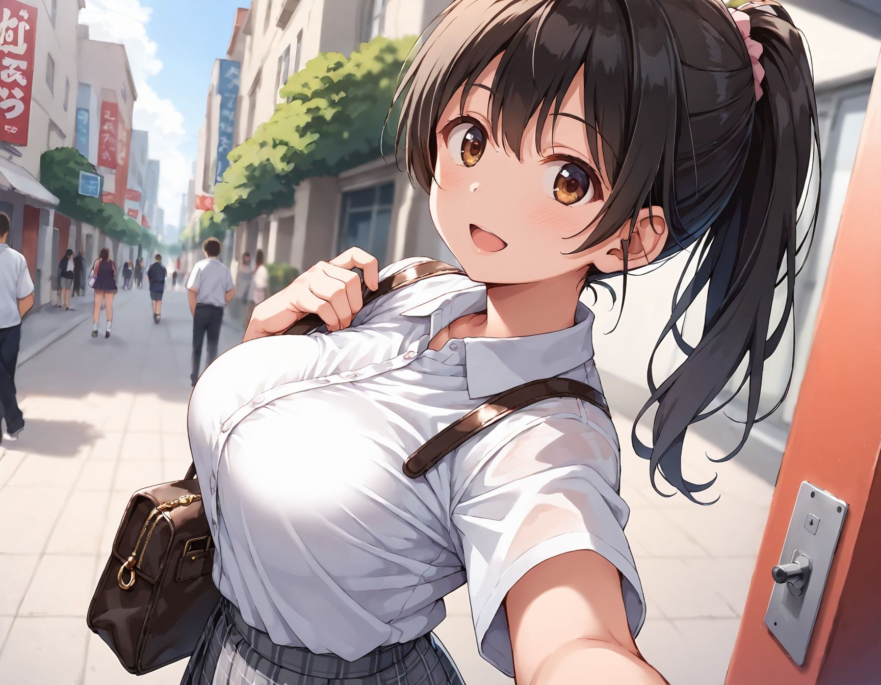 サンプル画像2:淫乱学園〜爆乳女子校生と生ハメ種付け教育実習(ぷるぷるプリン) [d_595227]