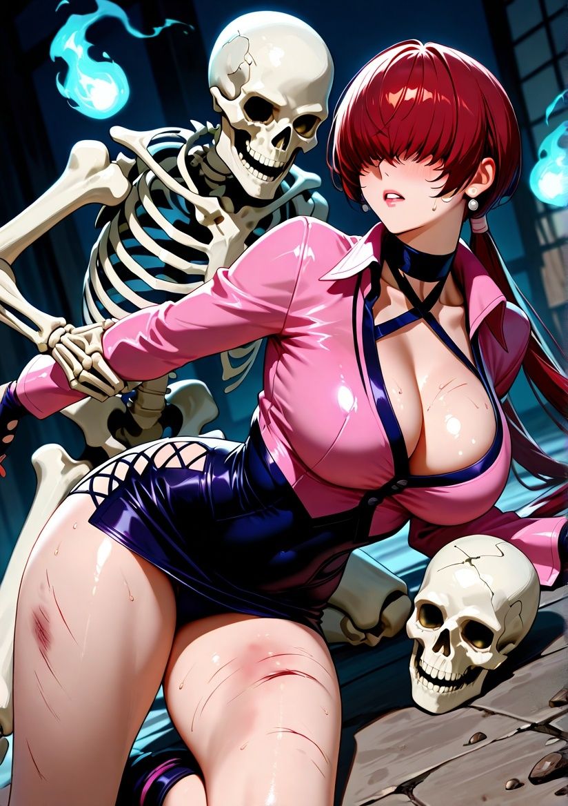 サンプル画像2:異種姦ダンジョン〜The King of Fighters シェ〇ミー〜(ふわもこ庵) [d_595236]