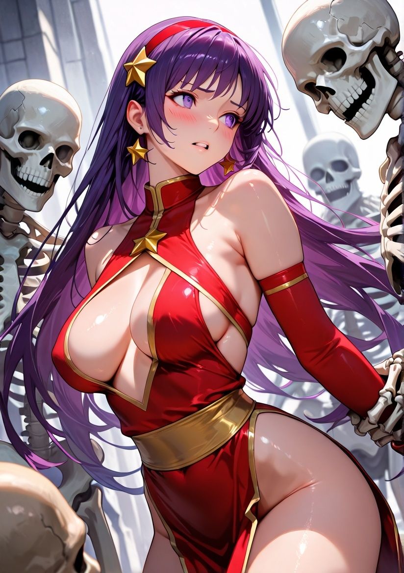 サンプル画像2:異種姦ダンジョン〜The King of Fighters 麻〇アテナ〜(ふわもこ庵) [d_595251]