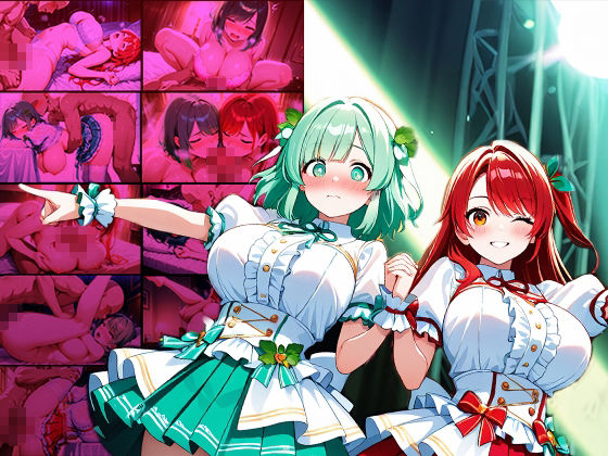 爆乳ツインカラーアイドル逆プロポーズ!推しファン一人だけの種付け契約【4K】 画像1