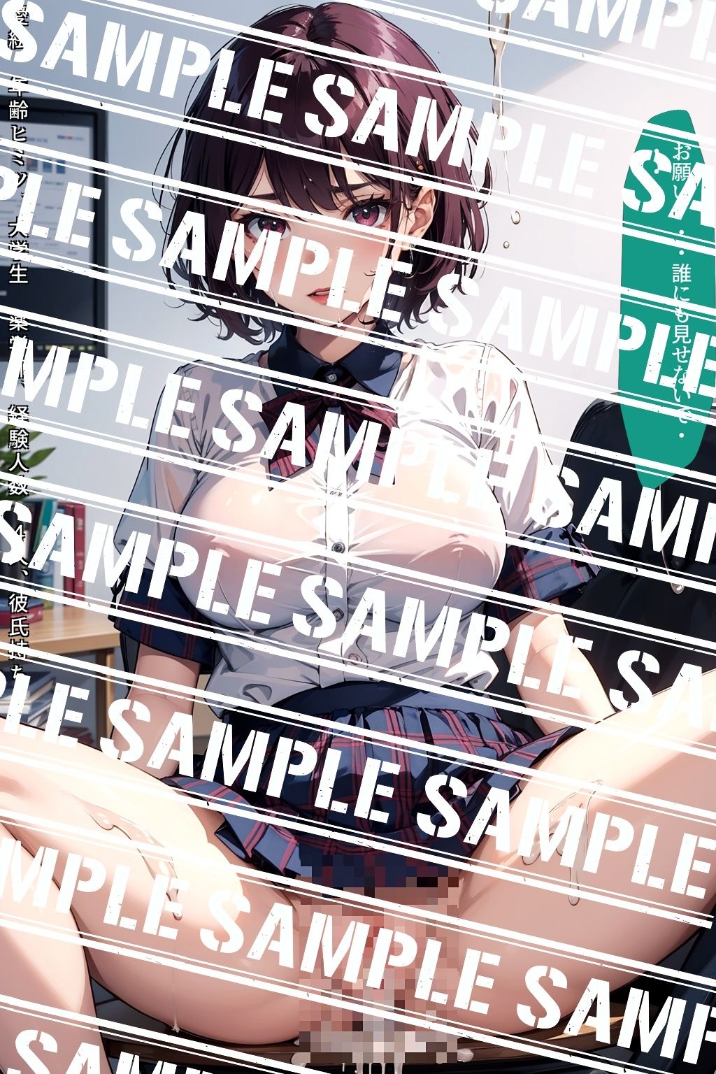 サンプル画像5:バイト先で初めての中出し〜社長専用の肉便器〜 vol.2(あらぶるま18＋（二次元）) [d_595366]