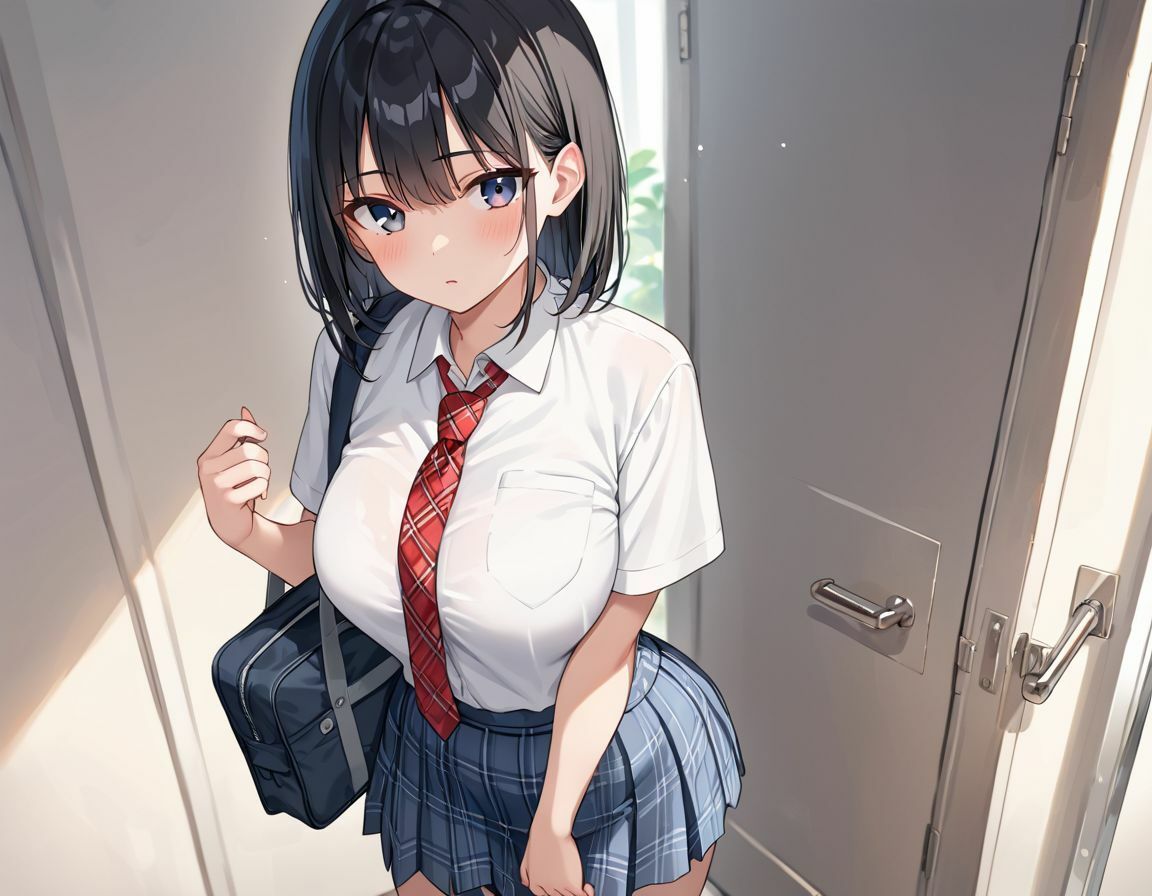彼氏だけでは物足りない、教師を誘惑する淫乱制服女子 画像2