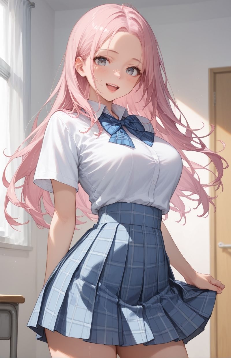 グラビア&裏画像 JKアイドル 早川せな 画像1
