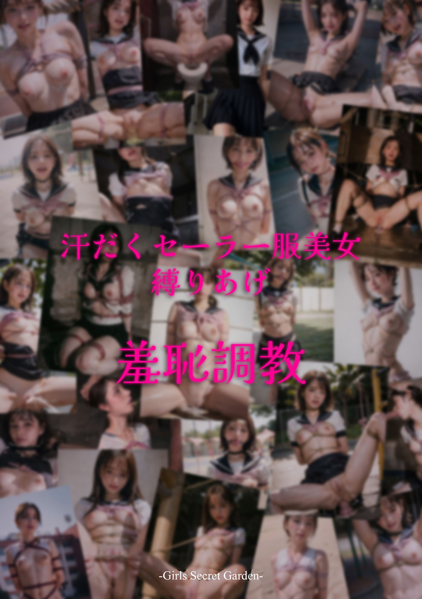 サンプル画像3:流出・女子校生緊縛調教 〜汗だくセーラー服美女 vol.1〜(Girls Secret Garden) [d_595447]