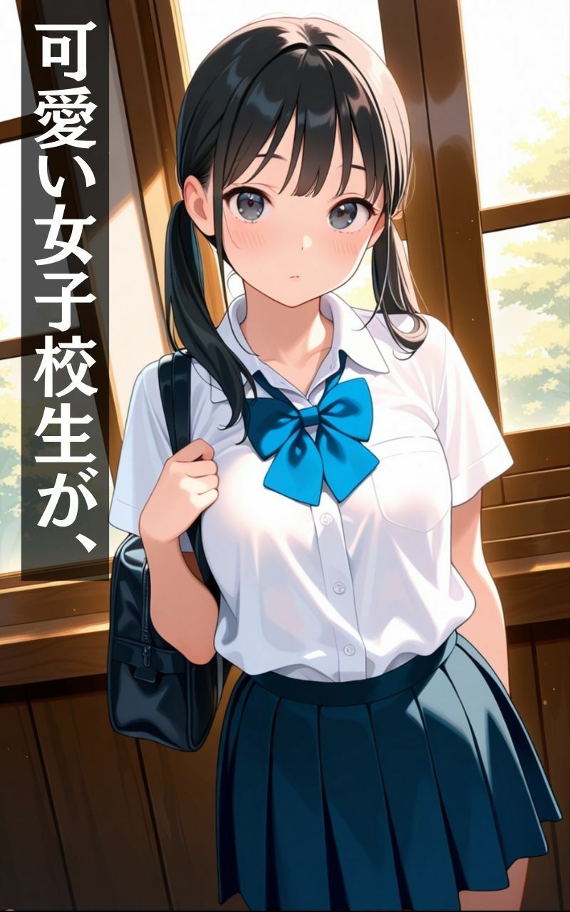 サンプル画像1:女子校生と校内でヤる(恥ててて) [d_595472]