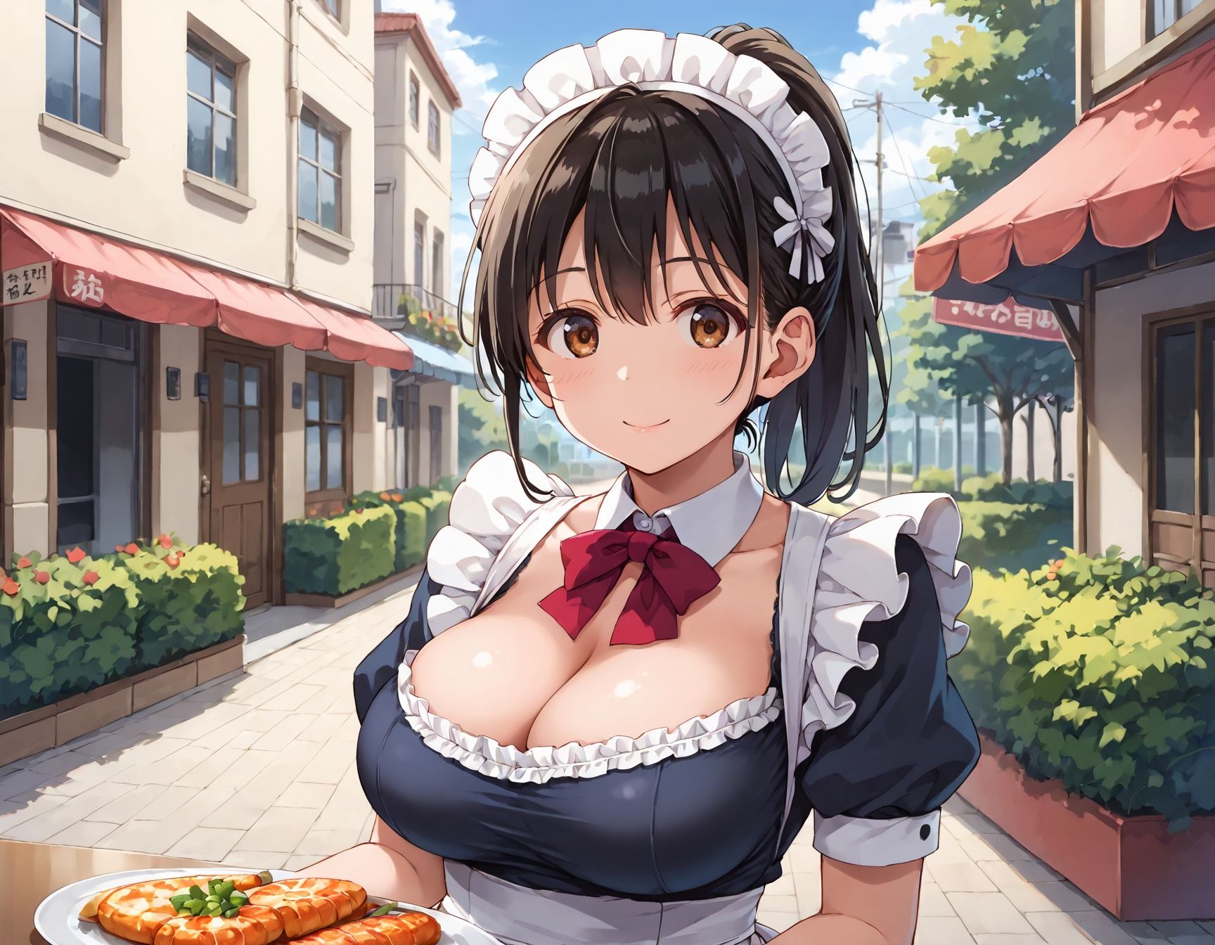 サンプル画像3:淫乱学園〜メイド女子校生と生ハメご奉仕プレイ(ぷるぷるプリン) [d_595488]