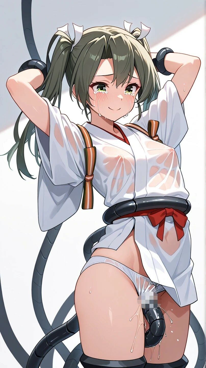 サンプル画像1:【艦〇れ】触手に襲われる瑞鶴(AI美少女研究会) [d_595490]