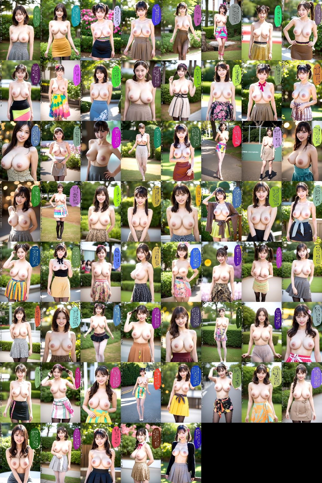 【乳辱】視姦専用おっぱい 〜若いオンナの淫語露出〜 vol.2 画像10