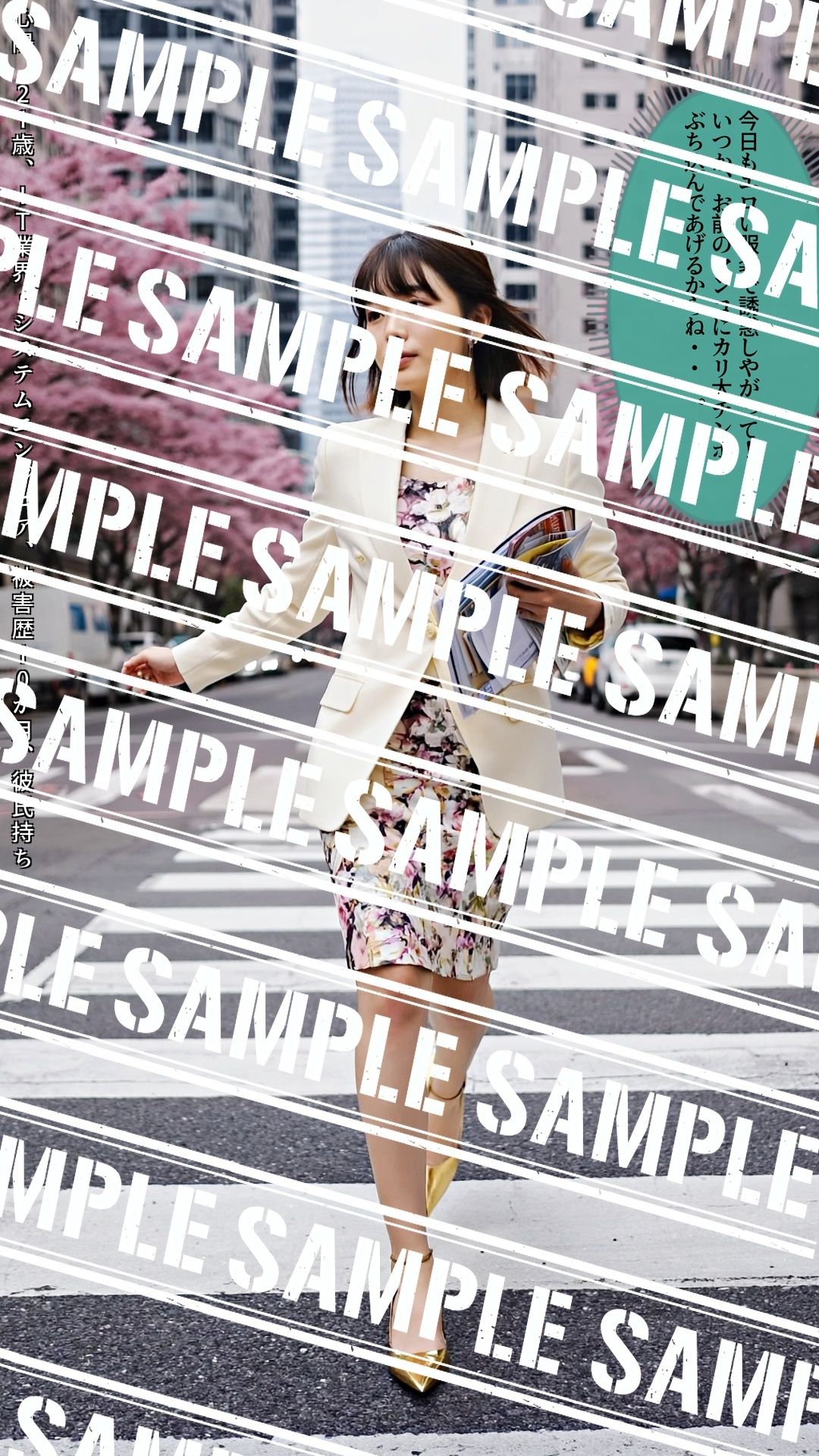 サンプル画像6:生足美脚OL、書類運びを見つめる僕の視線 vol.3(あらぶるま18＋) [d_595520]