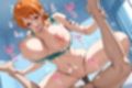 おっぱいぶるぶるばいんばいん〜ワンピー〇  ナミ〜