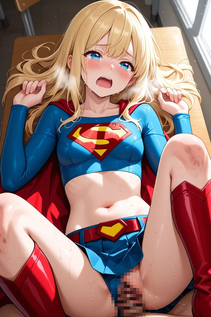 サンプル画像5:正義のヒロイン  スーハーガール陵●(正義のヒロイン) [d_595590]