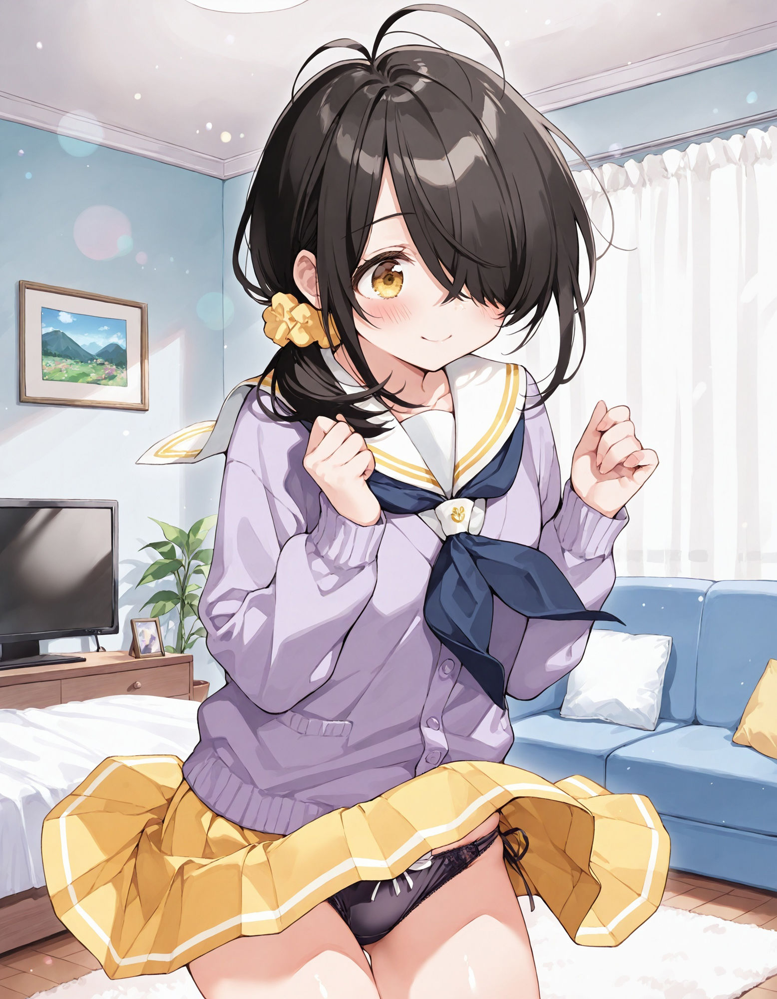 サンプル画像4:紫〇寺ことののパンチラ〜制服編〜(D.P.H.) [d_595601]