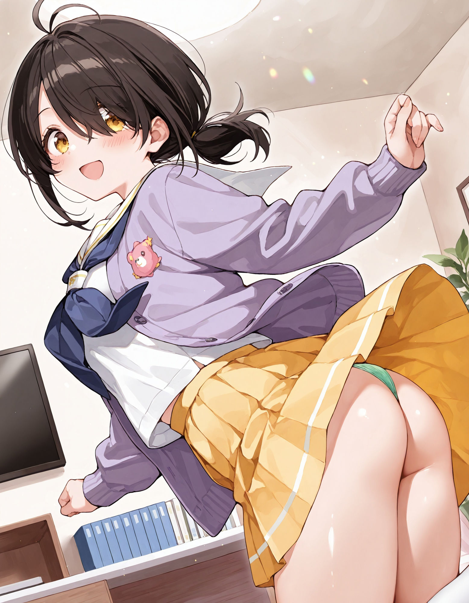 サンプル画像5:紫〇寺ことののパンチラ〜制服編〜(D.P.H.) [d_595601]