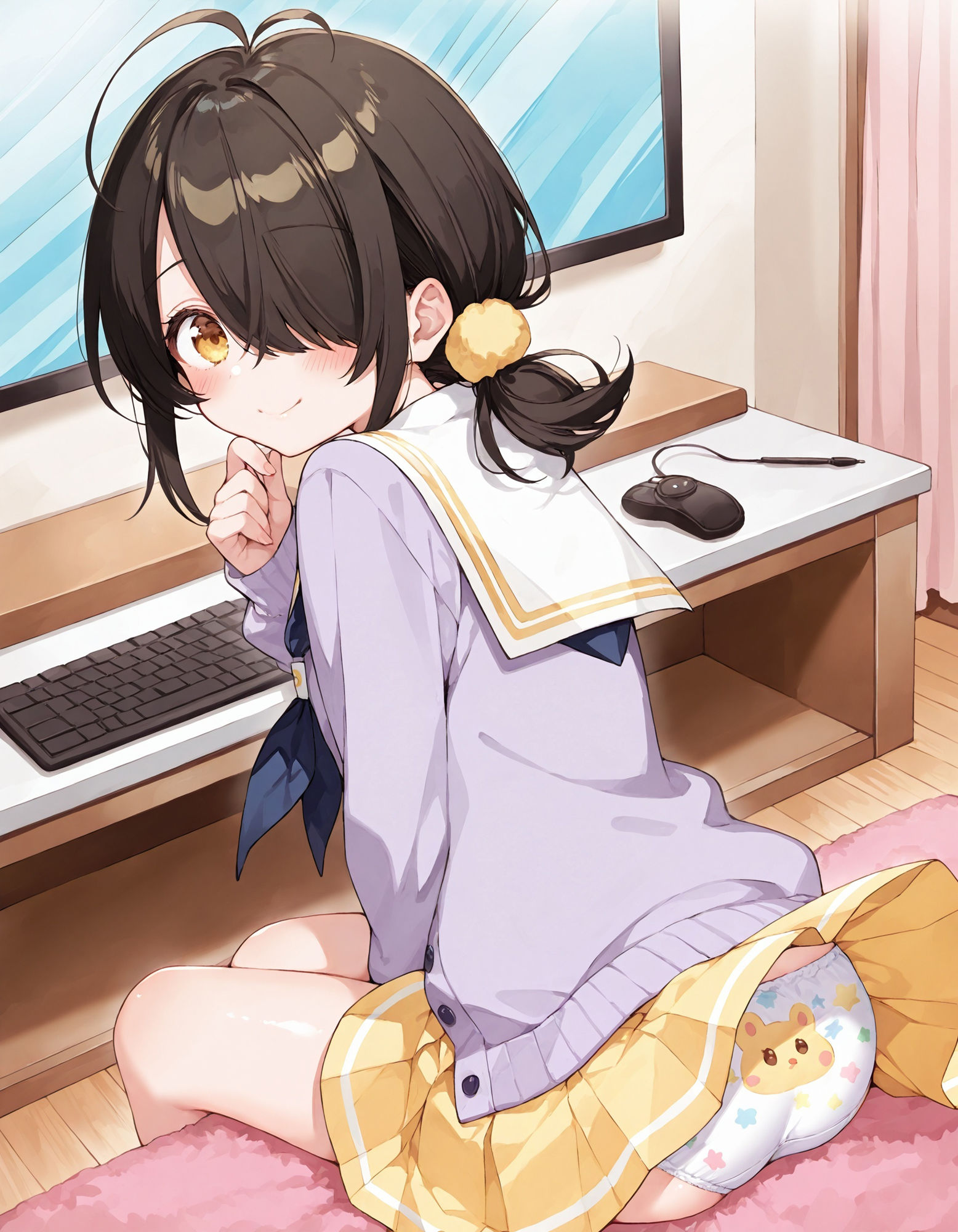 サンプル画像6:紫〇寺ことののパンチラ〜制服編〜(D.P.H.) [d_595601]