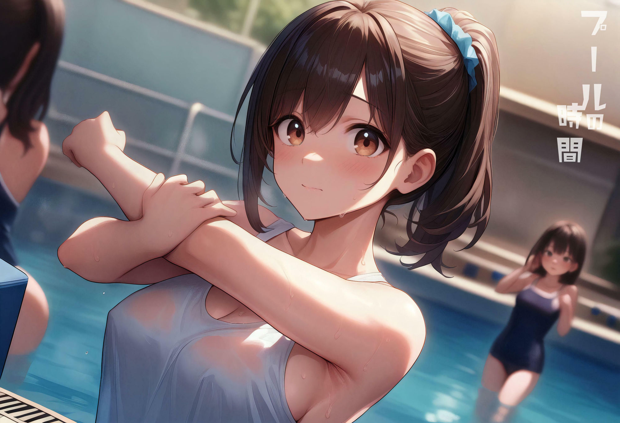 サンプル画像3:プールの時間 三時間目(性癖ルームXXX) [d_595675]