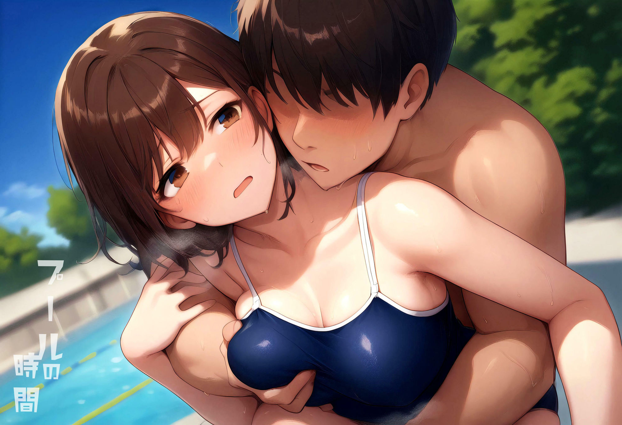 サンプル画像4:プールの時間 三時間目(性癖ルームXXX) [d_595675]