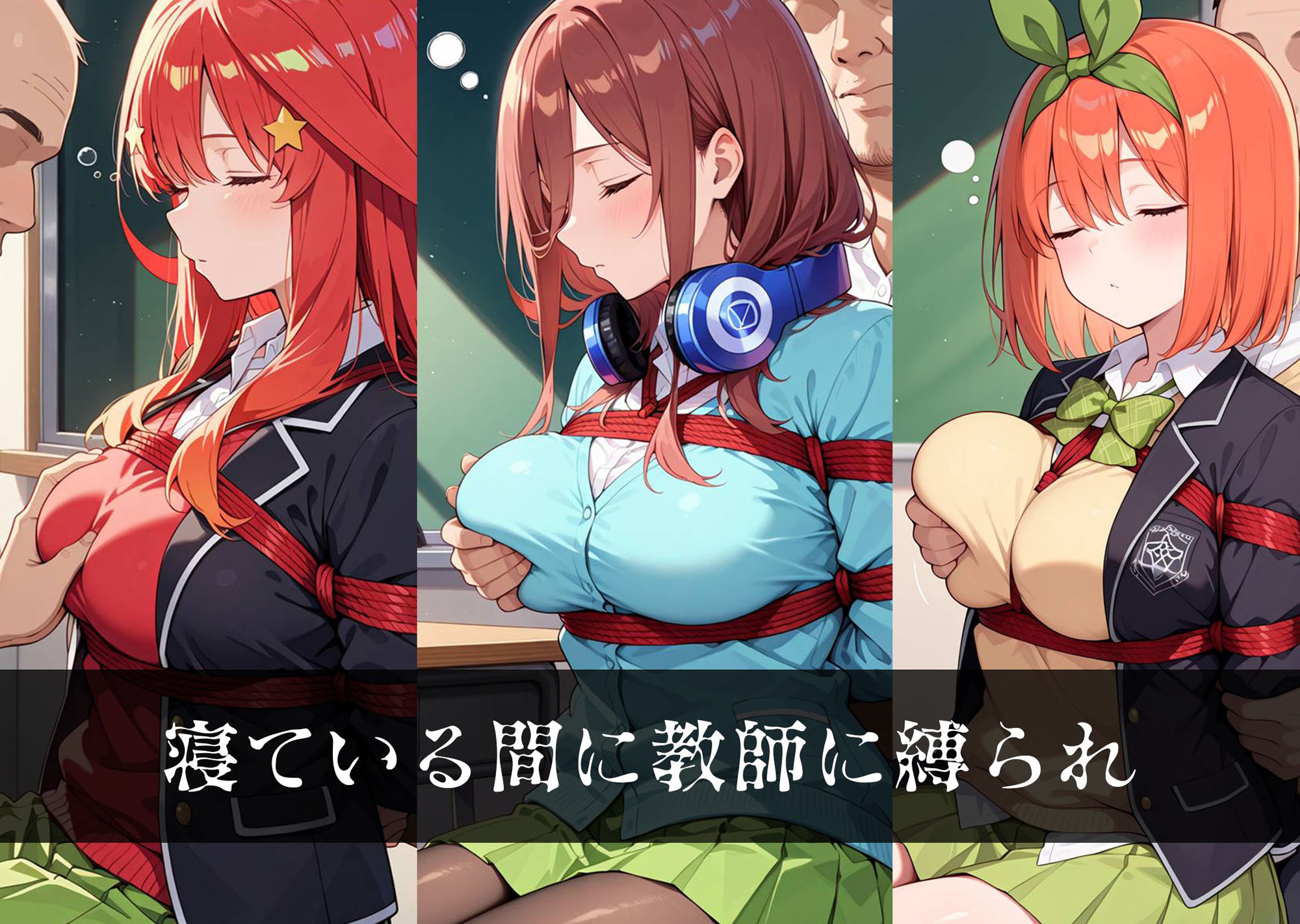 サンプル画像2:緊縛教師  三〇＆四〇＆五〇編(うどん) [d_595689]