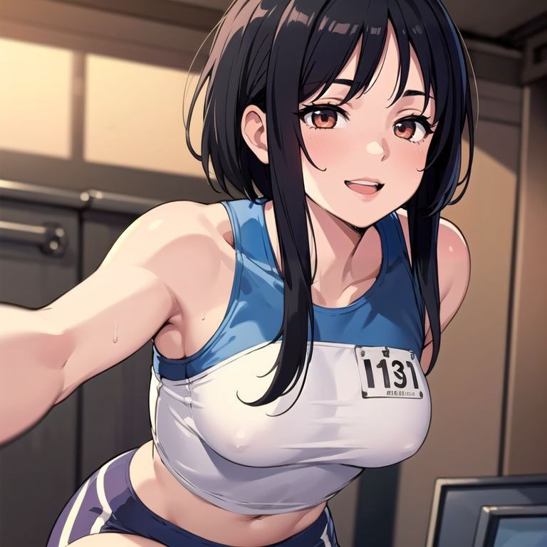 陸上部女子とエロいことした。 画像1
