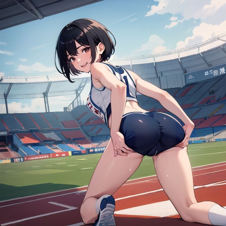 陸上部女子とエロいことした。 画像2
