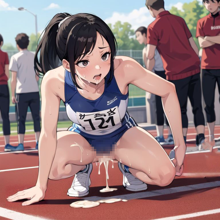 陸上部女子とエロいことした。 画像10